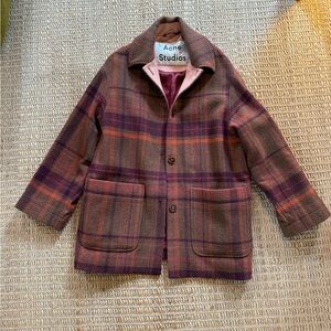 Acne wool barn jacket